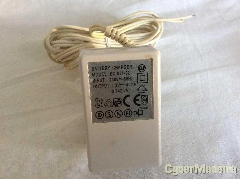 Carregador modelo BC-831-02   5,3V 140mA