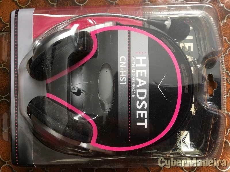 Headset com microfone  Canyon CN-HS1