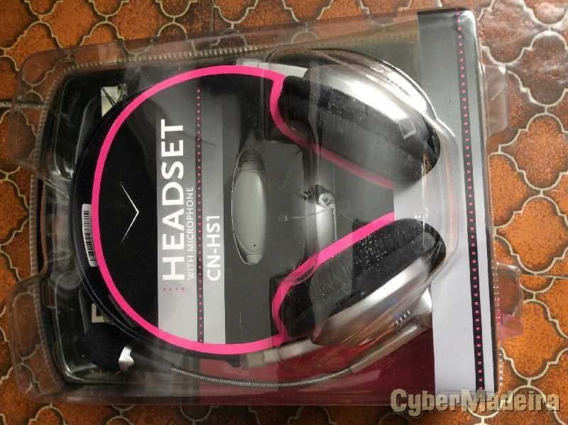 Headset com microfone  Canyon CN-HS1