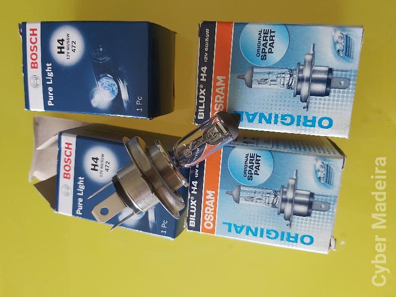 Lâmpadas automóvel H4  12V 60/55W