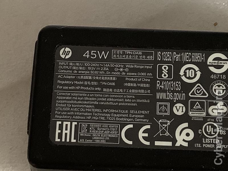Carregador original HP  TPN-DA16