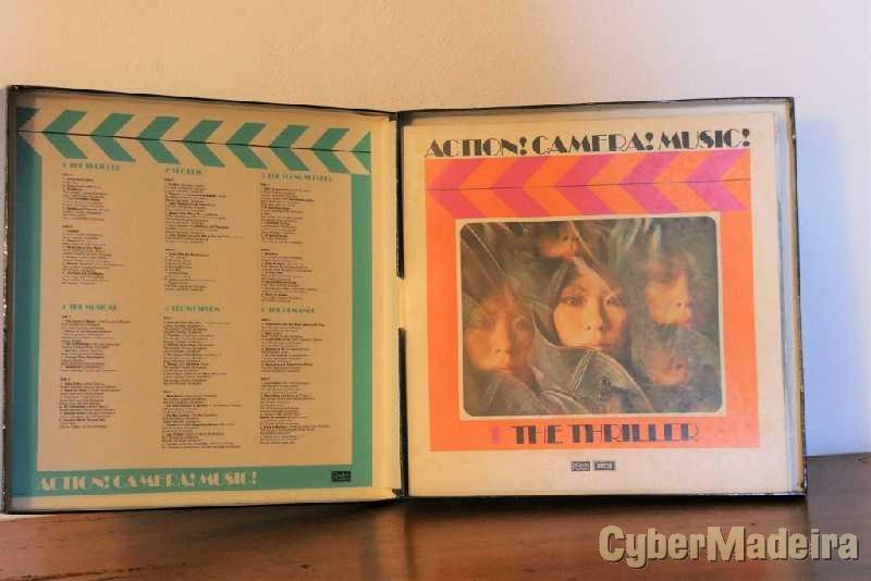 6 discos vinil com Música de filmes