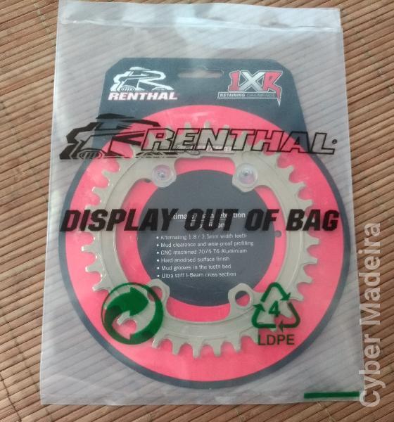Renthal - Prato BTT/Enduro/ DH  NOVO BTT Homem Renthal - Prato BTT/Enduro/ DH  NOVO