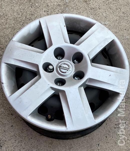 4 Jantes Nissan QASHQAI originais ferro 16" sem pneus