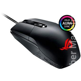Rato Gaming Asus ROG Strix Impact Gaming RGB - Preto
