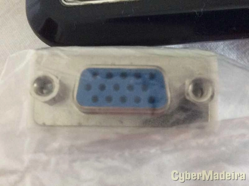 Adaptador DVI-D DVI-D 24+1 pinos para VGA femea