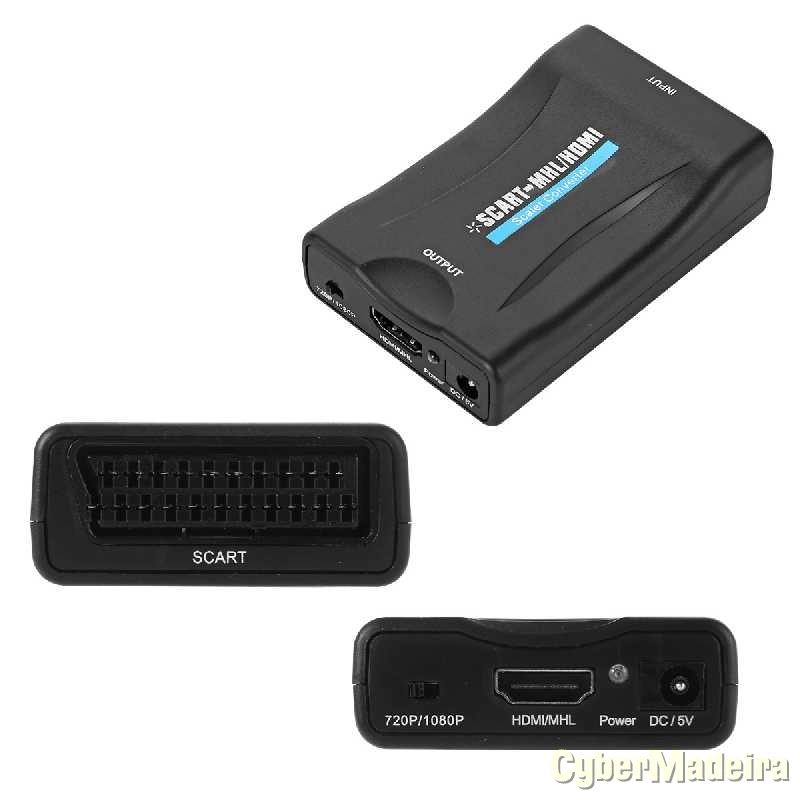 Adaptador Scart to HDMI