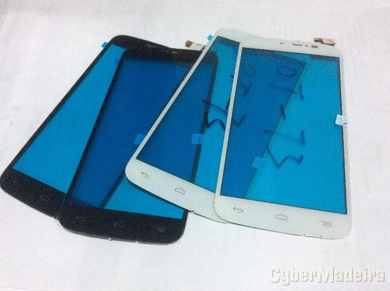 Vidro tátil   touch screen Alcatel pop C7
