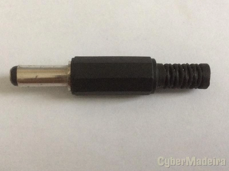 Jack DC 5.5*2.1*14mm longo macho