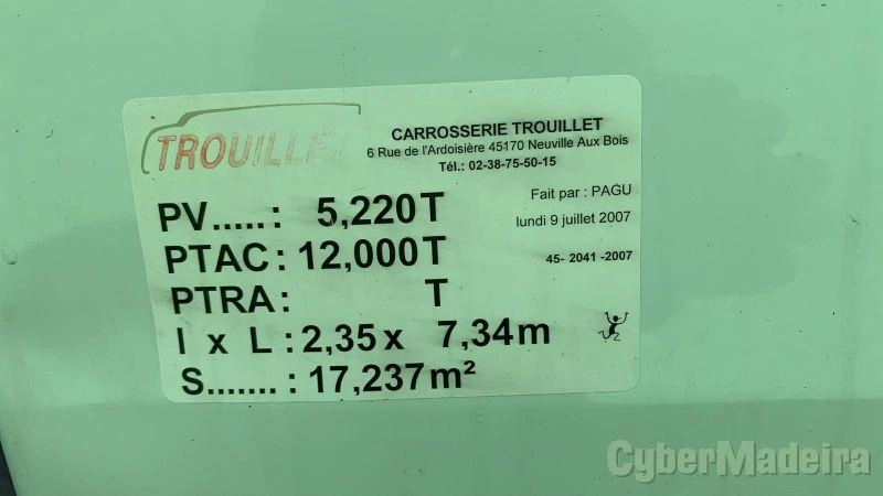 RENAULT MICROBUS 42AEA6 Gasóleo
