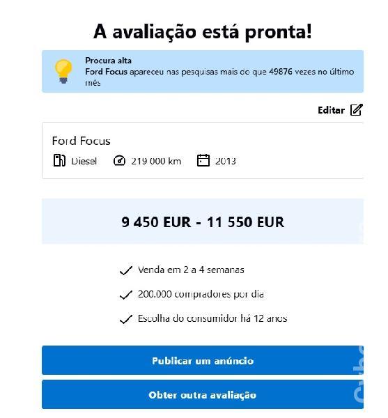 FORD FOCUS 1.6 TDCi Titanium Gasóleo