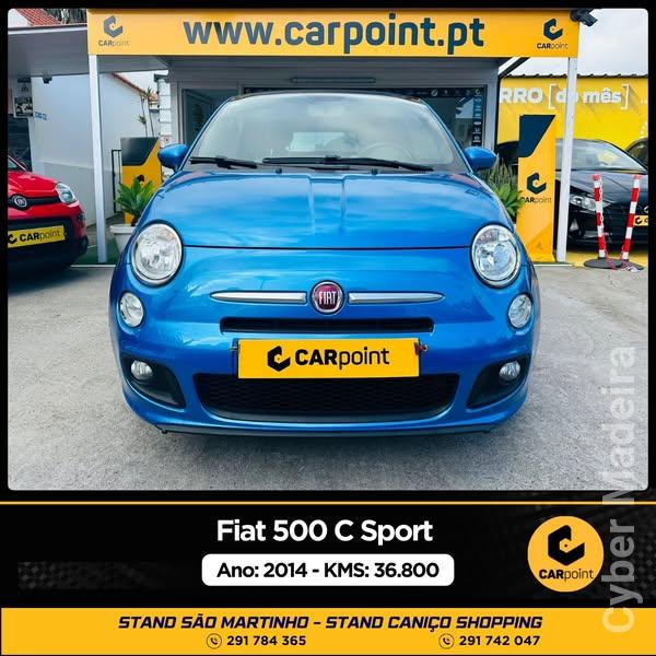 FIAT 500C C Sport : 1.2cc 70cv Gasolina 