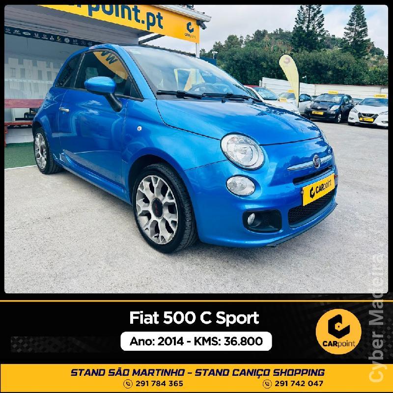 FIAT 500C C Sport : 1.2cc 70cv Gasolina 
