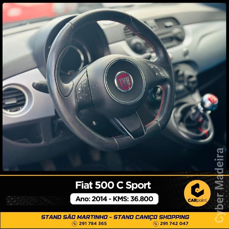 FIAT 500C C Sport : 1.2cc 70cv Gasolina 