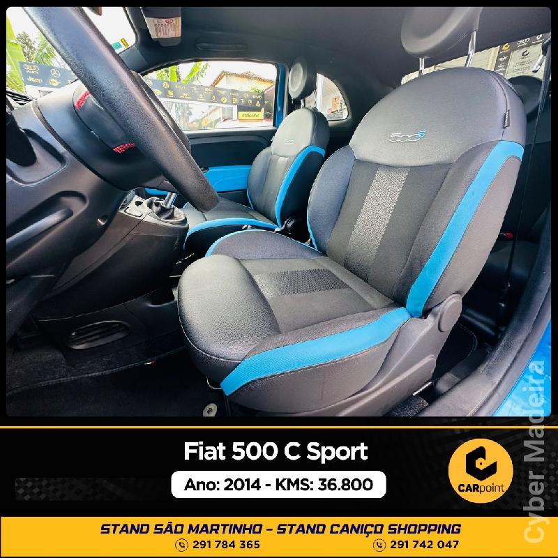 FIAT 500C C Sport : 1.2cc 70cv Gasolina 