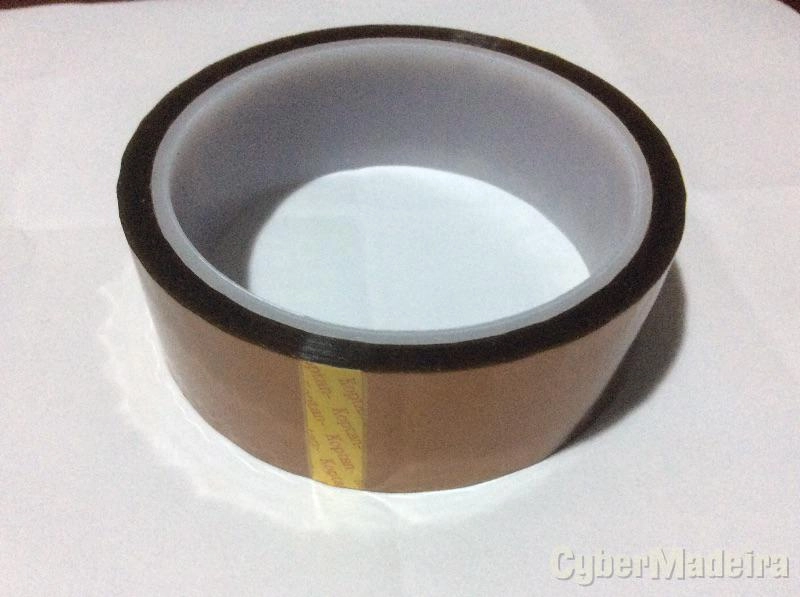 Fita Kapton poliamida alta temperatura 30mm X 30Metros