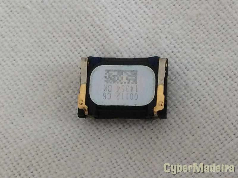 Auscultador retangular medidas 9*7*2,4mm