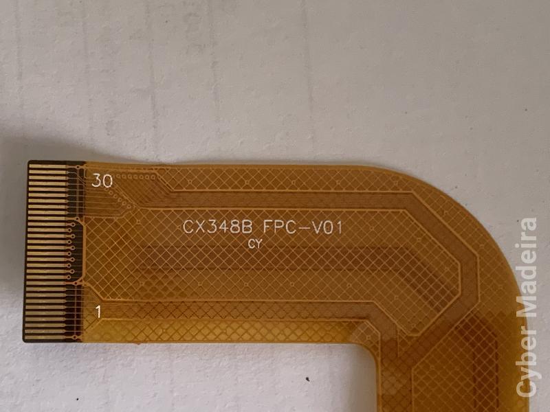 Vidro tatil / touch screen CX348B FPC-V01 Outras