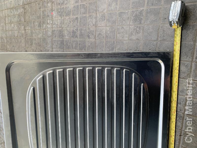 Vendo pia RODI inox de duas cubas, usada