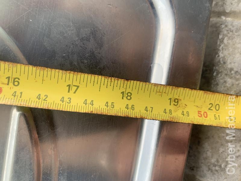Vendo pia RODI inox de duas cubas, usada