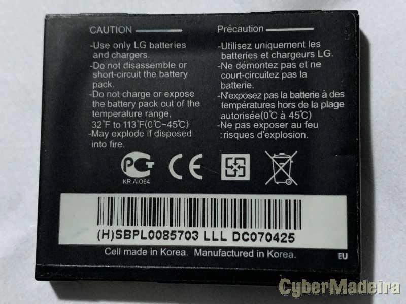Bateria LG LGIP-470A