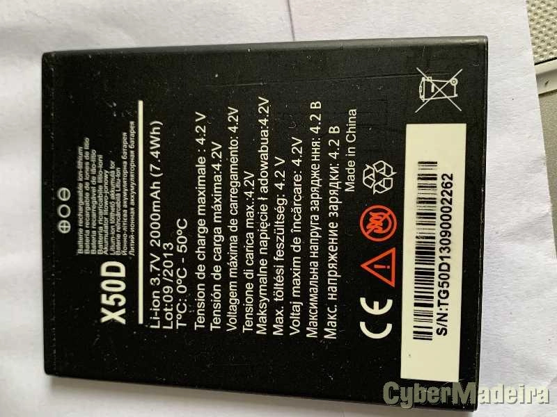 Bateria telemóvel Lazer X50D