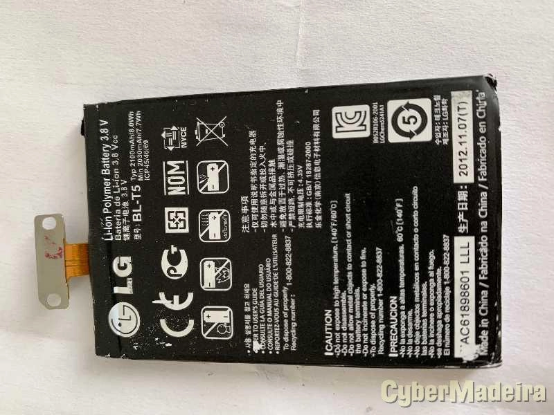 Bateria telemóvel LG BL-T5 para Nexus 4
