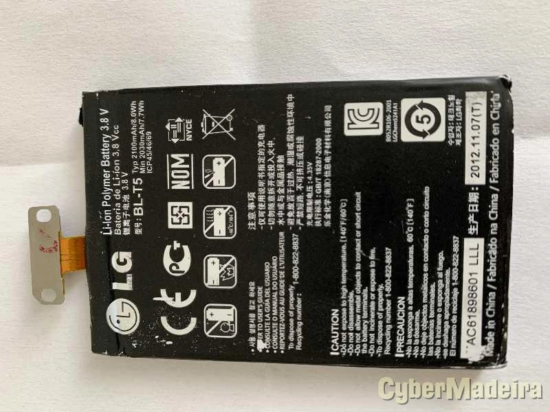 Bateria telemóvel LG BL-T5 para Nexus 4