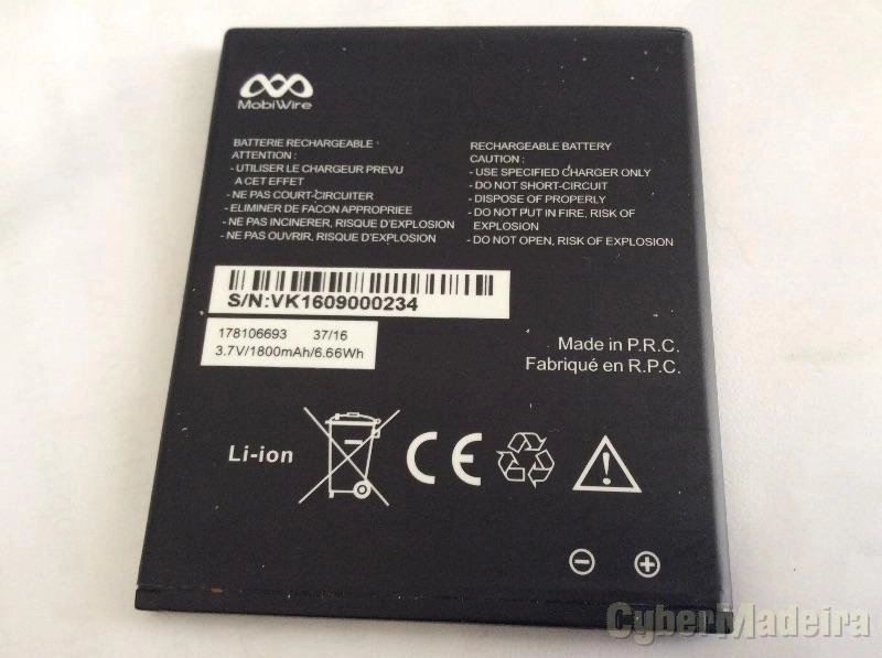 Bateria original telemóvel Meo Smart A35  , Starnaute 3