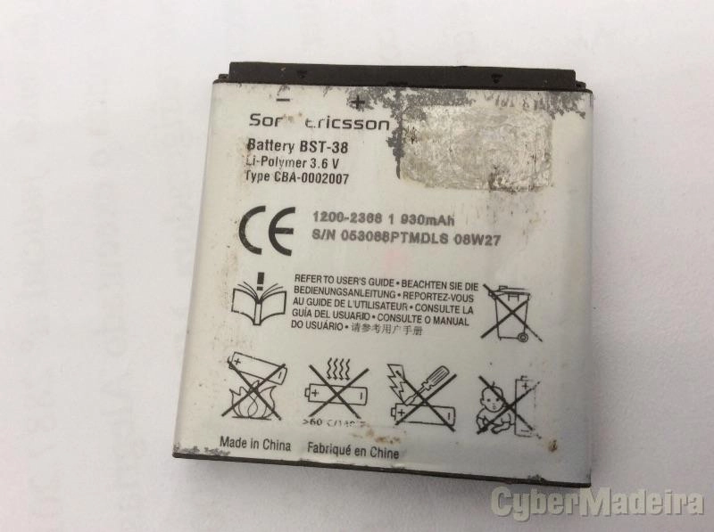 Bateria Sony Ericsson BST-38