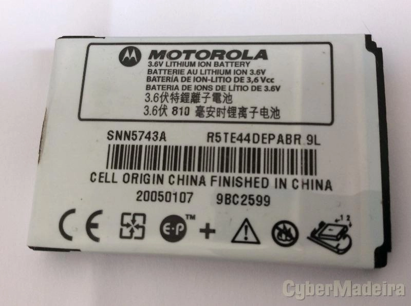Bateria motorola SNN5743A