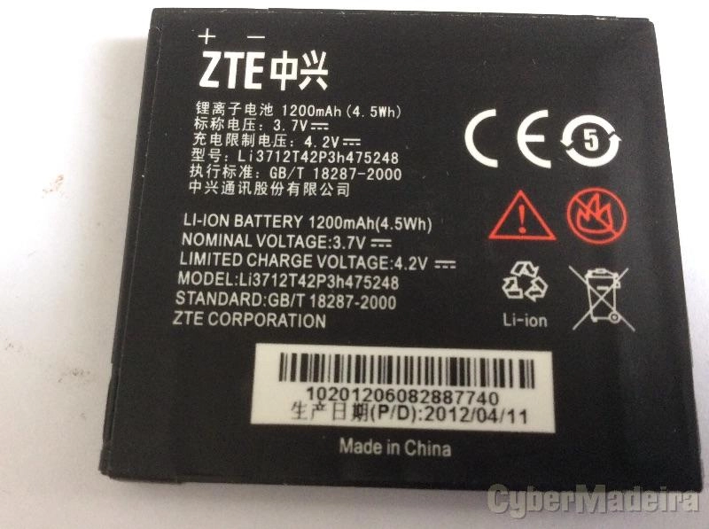 Bateria smartphone Meo Sapo A7