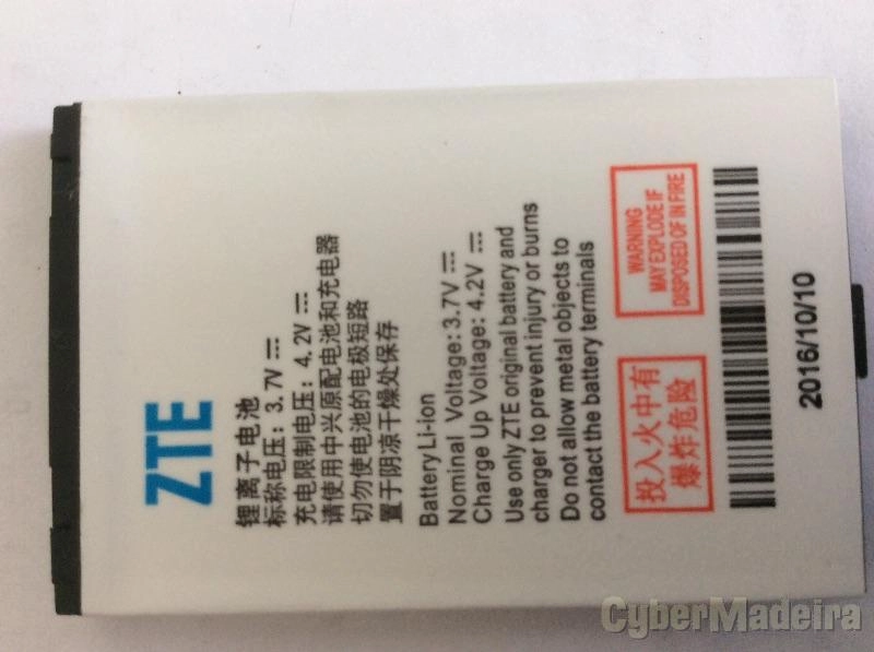 Bateria original zte LI3710T42P3H553657  - tmn 1200
