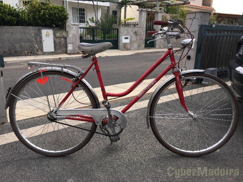 Bicicleta clássica anos 80 \"SWISS OLYMPIC\" Antiguidades Mulher Bicicleta clássica anos 80 \"SWISS OLYMPIC\"