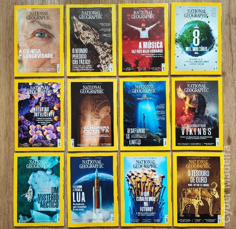 Revistas da National Geographic ano 2023