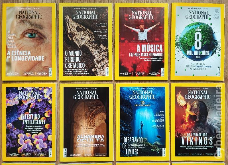 Revistas da National Geographic ano 2023