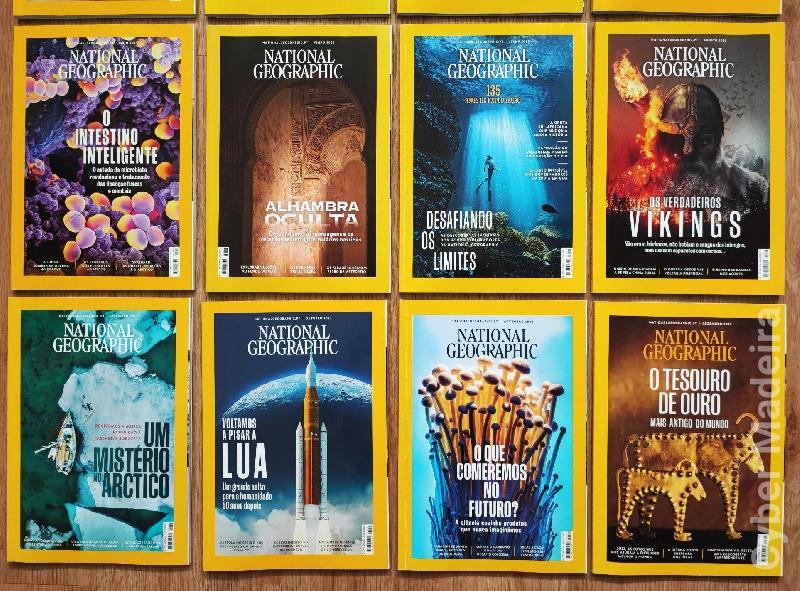 Revistas da National Geographic ano 2023