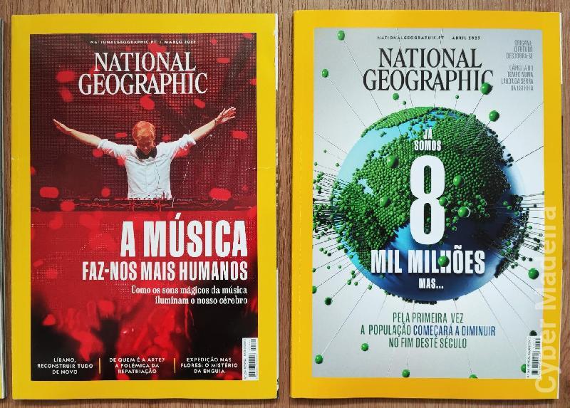 Revistas da National Geographic ano 2023
