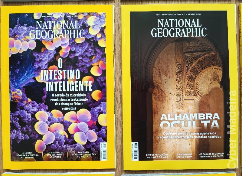 Revistas da National Geographic ano 2023