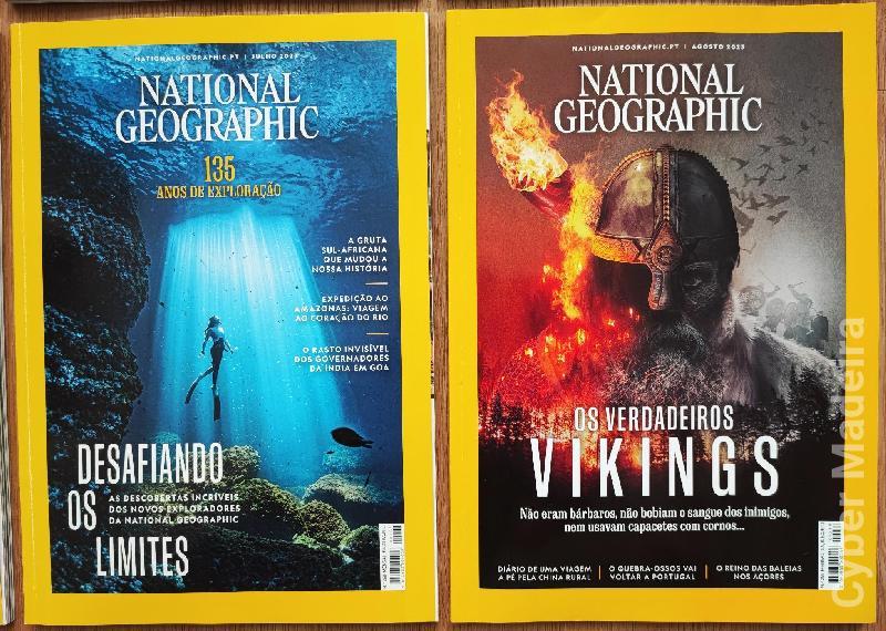 Revistas da National Geographic ano 2023