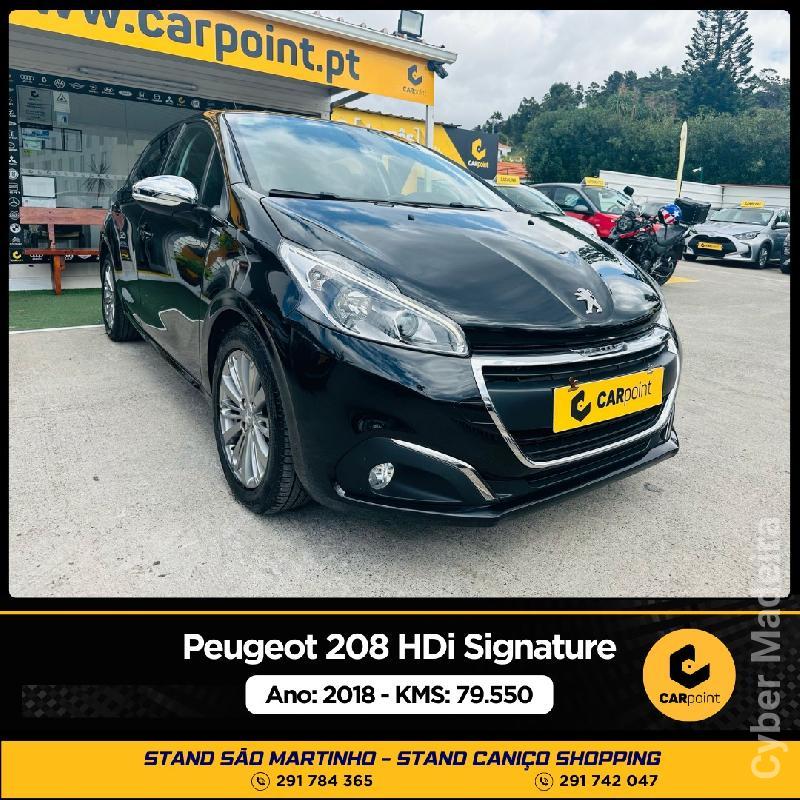PEUGEOT 208 HDi Signature : 1.6cc HDi 75cv Gasóleo 