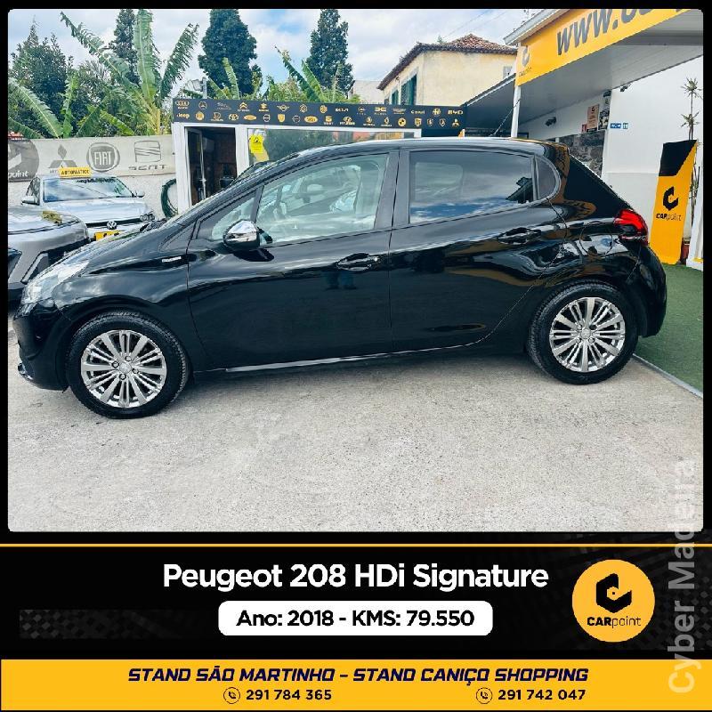PEUGEOT 208 HDi Signature : 1.6cc HDi 75cv Gasóleo 