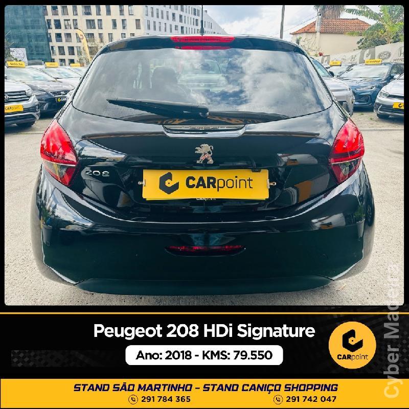 PEUGEOT 208 HDi Signature : 1.6cc HDi 75cv Gasóleo 