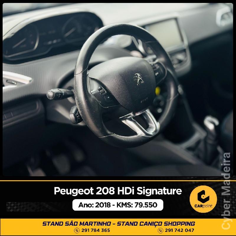 PEUGEOT 208 HDi Signature : 1.6cc HDi 75cv Gasóleo 