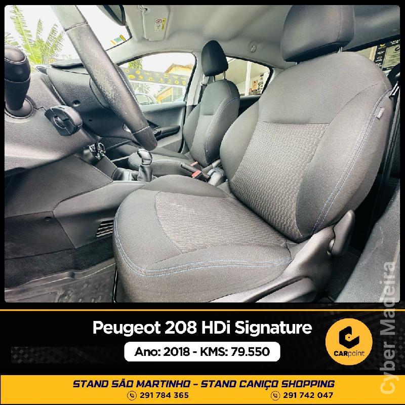 PEUGEOT 208 HDi Signature : 1.6cc HDi 75cv Gasóleo 