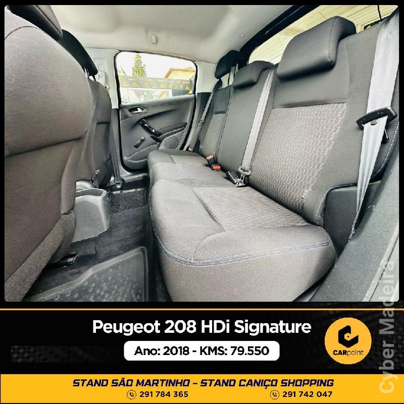PEUGEOT 208 HDi Signature : 1.6cc HDi 75cv Gasóleo 