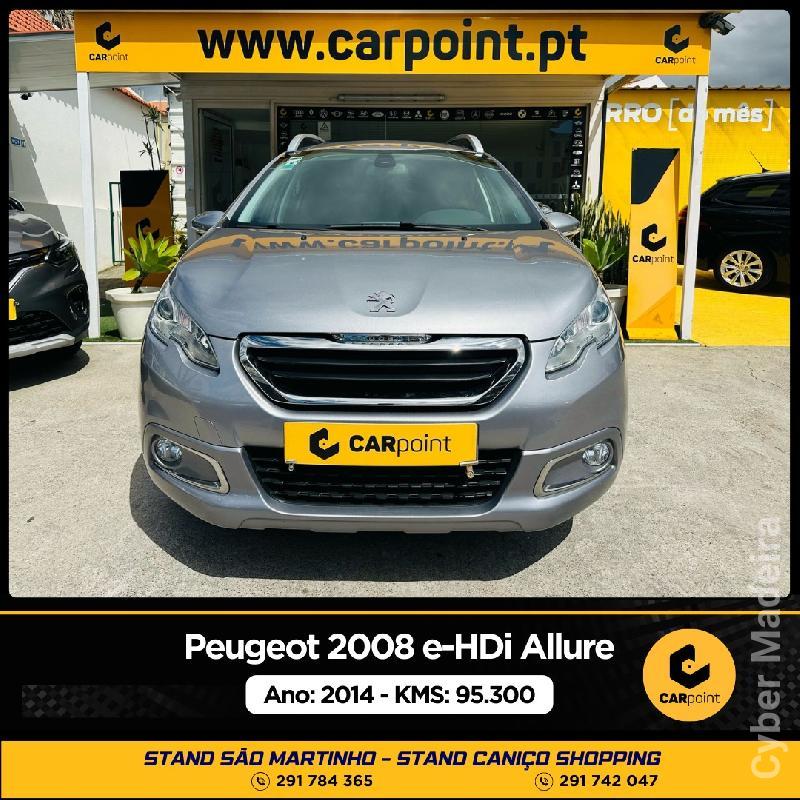 PEUGEOT 2008 e-HDi Allure : 1.6cc HDi 92cv Gasóleo 