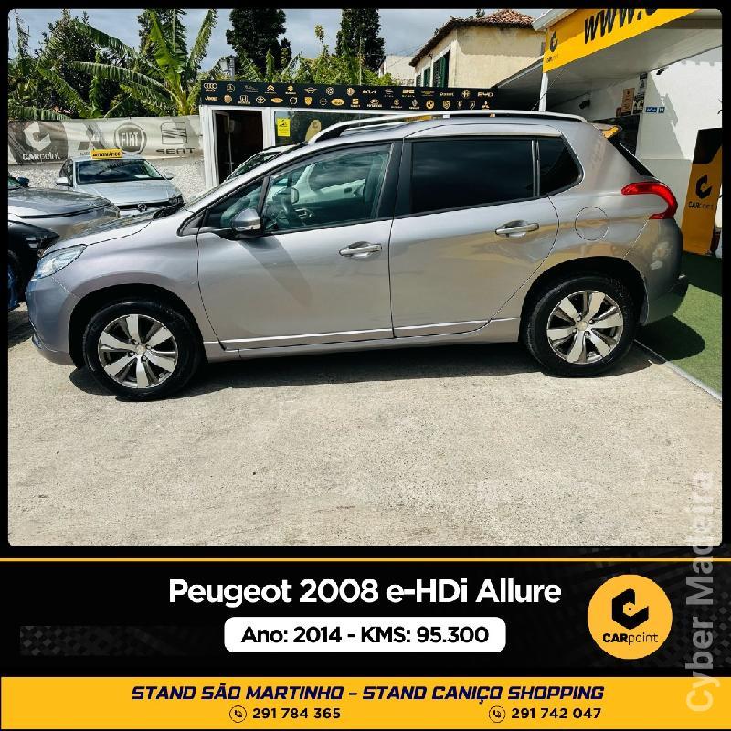 PEUGEOT 2008 e-HDi Allure : 1.6cc HDi 92cv Gasóleo 