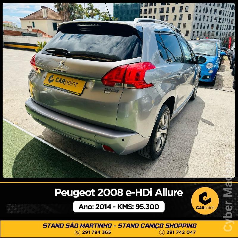 PEUGEOT 2008 e-HDi Allure : 1.6cc HDi 92cv Gasóleo 