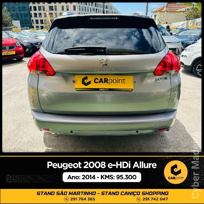 PEUGEOT 2008 e-HDi Allure : 1.6cc HDi 92cv Gasóleo 